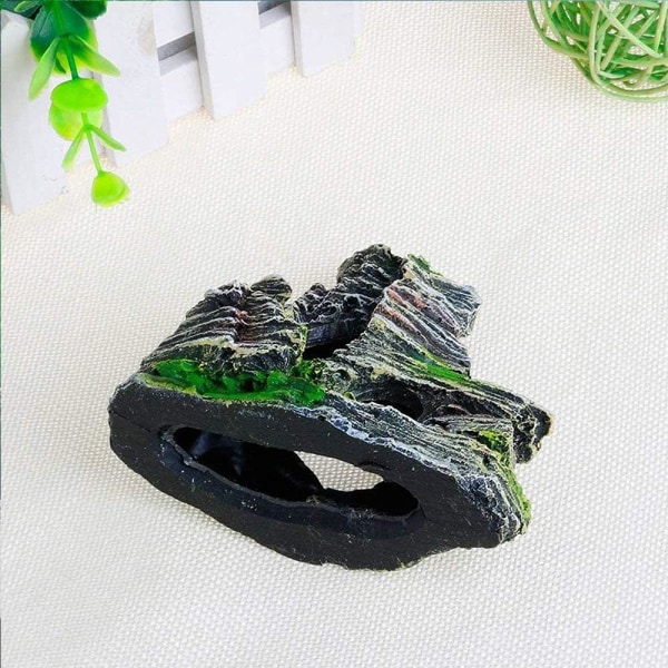 Akvariedekoration, Resin fiskeri akvarieornament,