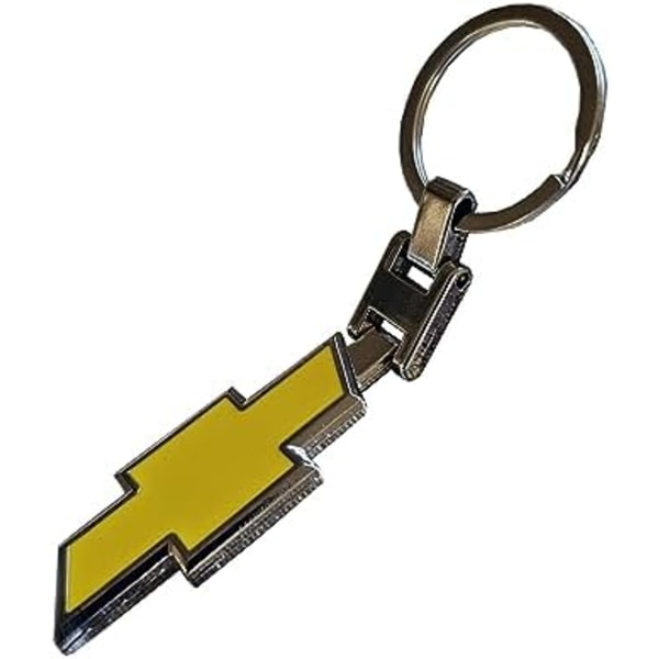 Metallnyckelring för bilnycklar. Kompatibel med Chevy, Chevrolet Malibu, Camaro, Trax, Traverse, Sonic, Cruze. V