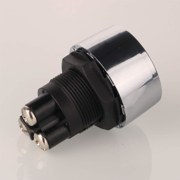 12V-24V/50A Startknapp för tändning (slumpmässig färg), SPST Universal Engine Start Switch, 3-polig tryckknapp
