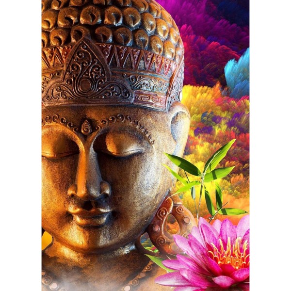 30x40 cm Diamantmålningssatser, Buddha (Stil 11)