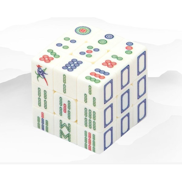 Nopeuskuutio (3x3x3), alkuperäinen nopeuskuutio, erittäin kestävä tarra kirkkailla väreillä