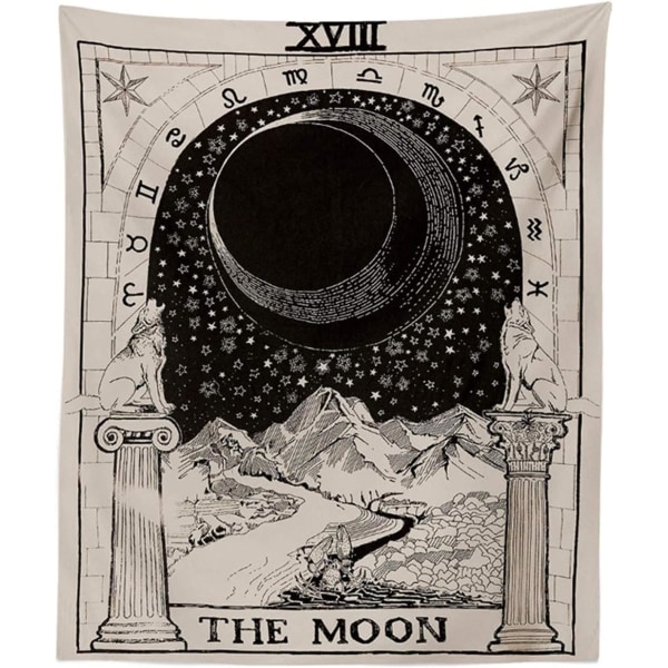 Full Moon, Sun and Stars Tarot Tapestry, Adapt