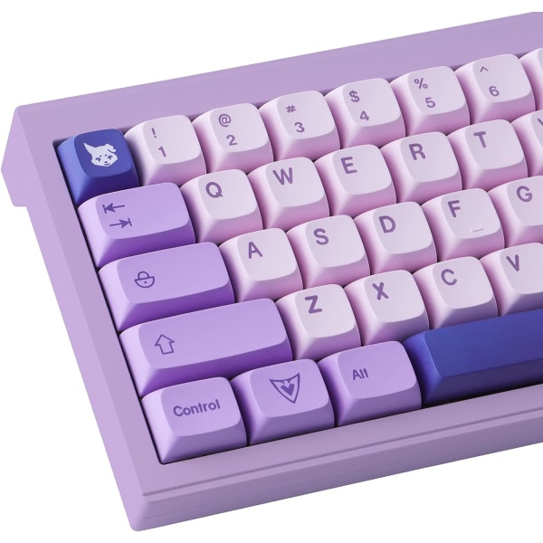 PBT Keycaps 143 Keys XDA Profil Dye-Sublimering Søte Keycaps Wit