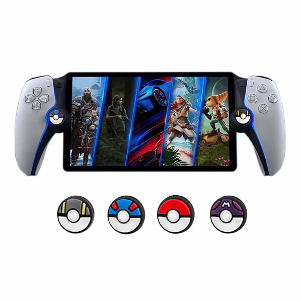 Blødt silikone joystick-cover til PS 5, analog stick-greb, knapbetræk