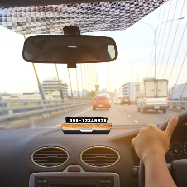 Tillfällig parkeringsskylt - Bilskylt - Mobil