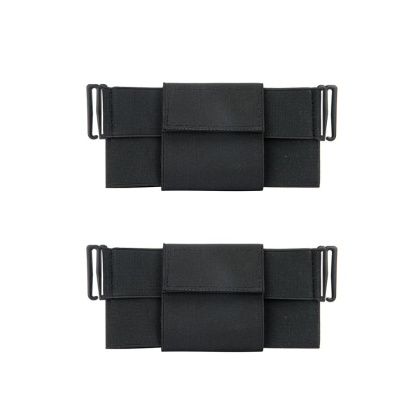 2 Pack Minimalist Invisible Clip-on Lompakot, Invisible Elast