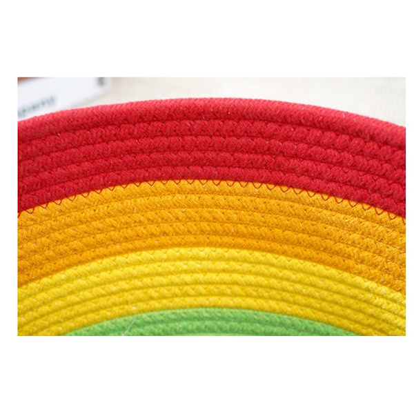 30*35cm - Regnbåge, Stor Leksaksförvaringskorg - Smutstvättkorg -