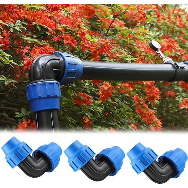 PP-fitting til PE-rør 32mm, plast PE-fitting PP-stik til vandrør PPR-stik PE PVC-rør