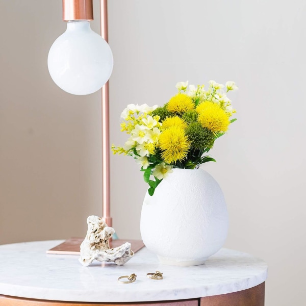 10 st konstgjorda maskrosblommor vita blommor konstgjorda växter