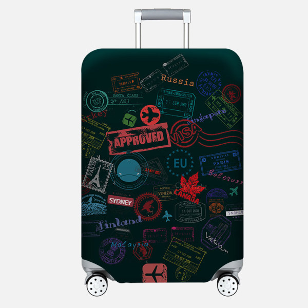 Travel Luggage Cover  Fits M(22-24inch suitcase) Luggage Was