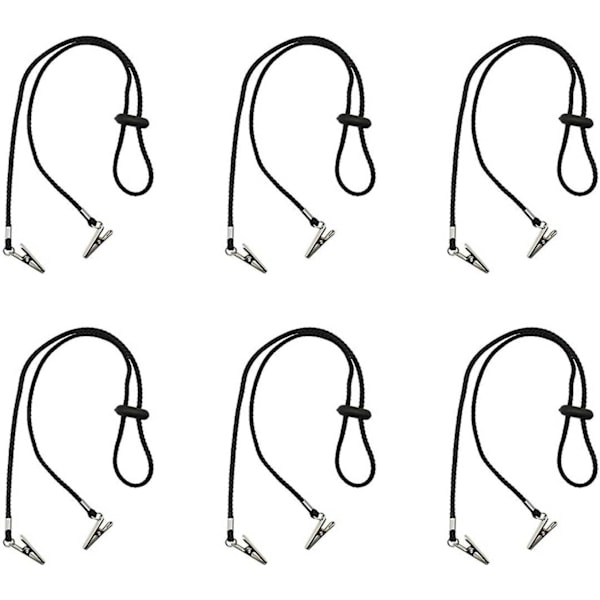 10-pack Servettklämmor, Servettkedjor, Flexibla Servettband, Bordtillbehör, Servettklämmor för Babblar, Justerbar Servett