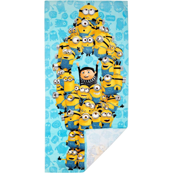 Supermjuk bomullsbad/pool/strandhandduk, 58\" x 28\" Minions