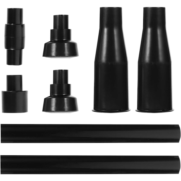 (Svart) 8 st Dammpumpmunstycke-set, Små Fontänmunstycken för Trädgård, Nedsänkbara Pumpar, Damm, Akvarium och Simbassäng