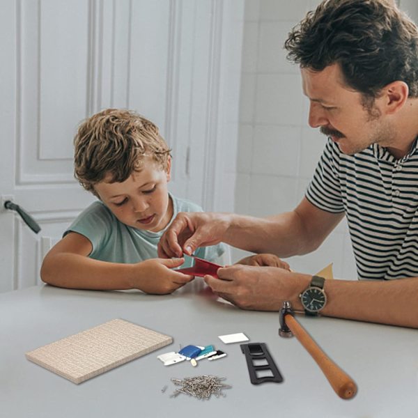 20cmx20cm DIY String Art Kit til begyndere Hval String Art Gaver Craft Kit til piger og drenge Voksne