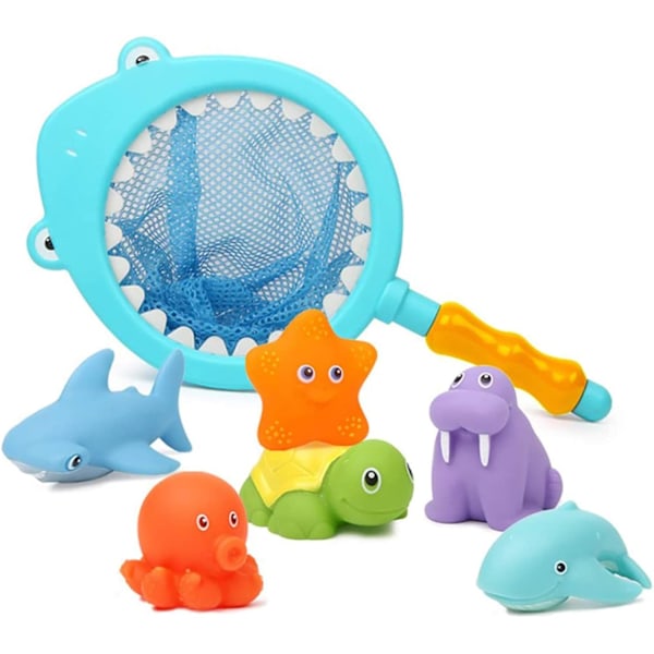 Bath Toy, Water Spraying Discoloration Floating Animals, Bathroom