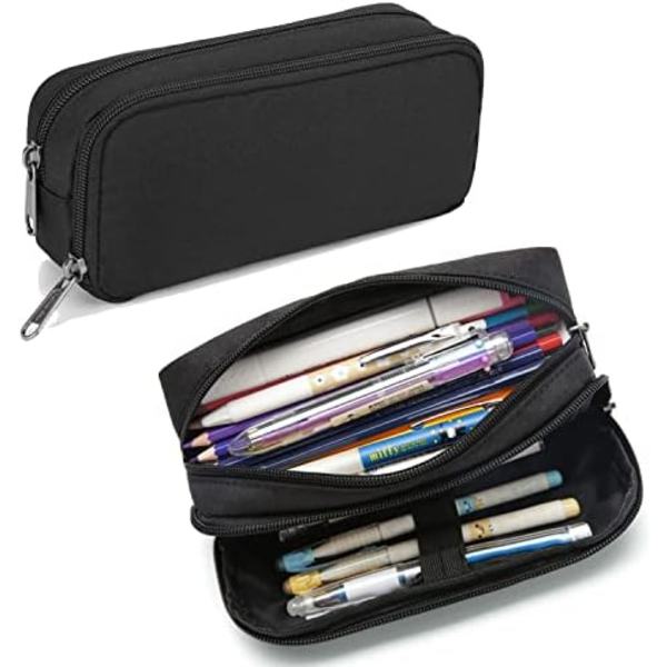 20x8x9cm Blyantsæske Stor Kapacitet Blyantpung Æstetisk Pen Taske Kontor Papirvarer Organizer Enkel Robust Multifunktionel