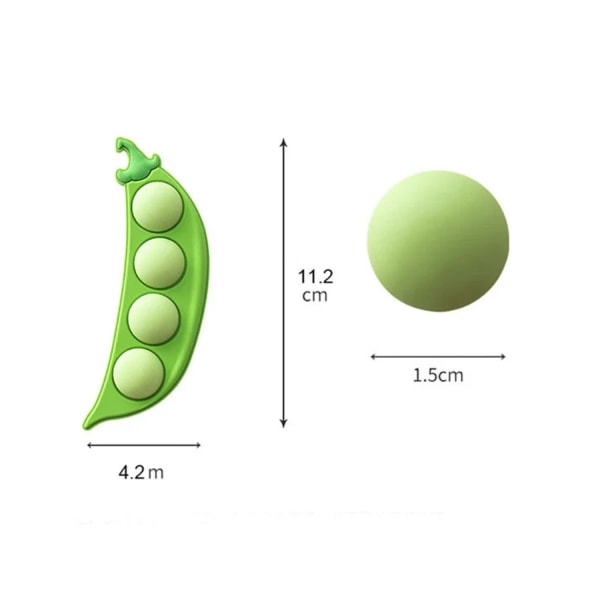 (A)Dekorative køleskabsmagneter, prikker, køleskabsmagnet