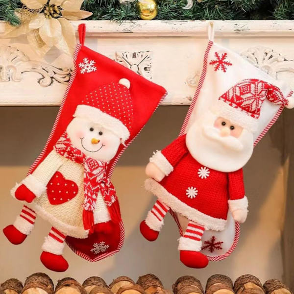 Julstrumpor (Tomten), Hängande Julstrumpor, Julstrumpor Julstrumpepåse