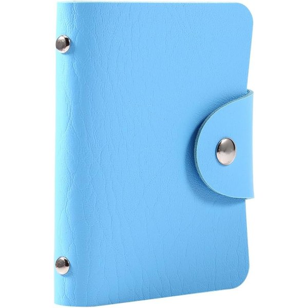 1pc PU Leather ID Business Card Holder Credit Card Case Wall