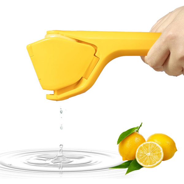 Original Lemon Fluicer Easy-Squeeze Fold-Flat Sitruspresse, Passer Lime & Sitron