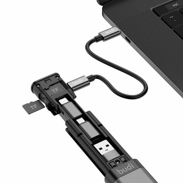 Essential 9-in-1 -datan synkronointi- ja latauskaapeli