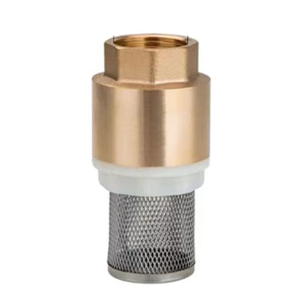 Messingfotventil 33,7 mm (1) DN25 tilbakeslagsventil med rustfritt stål