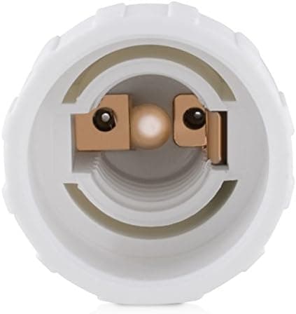 4x2,8 cm 4-pack Socket Adapter - GU10 till E14 Socketkonverter - Bajonettbas Lampfäste Adapter för LED Halogenlampa