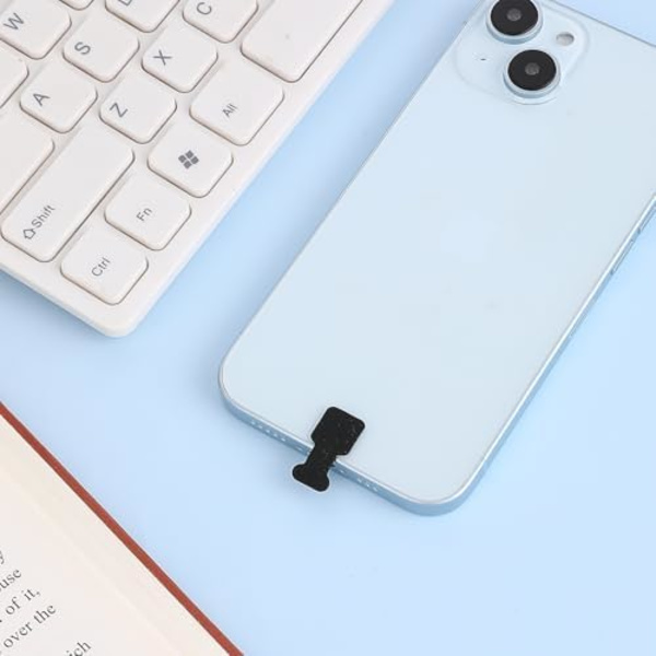 USB C Dammskydd, 10 stycken Silikon Laddningsskydd USB C Port Skydd Anti Damm Laddningsport Pluggar Anti-Förlust USB