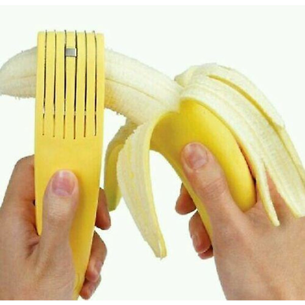 Banan Slicer Chopper Cutter Grøntsag Frugt Skræller