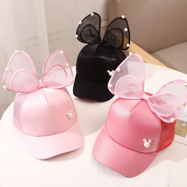 Lasten Hat Bowknot Piikikäs Lippis Aurinkohattu Söpö Lollipop Baseball Helmi Lapset Lapset Hatti Kissan Korvat Hattu