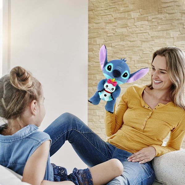 (Hali nukke) Stitch pehmolelu, 25cm ja Stitch pehmolelu, Stitch pehmeä täytetty pehmolelu, Stitch nukke