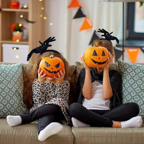 Halloween Spindel Hårband Svart Spindel Huvudbonad Halloween Hårband Cosplay för Kvinnor Hårtillbehör Huvudbonad för Hår