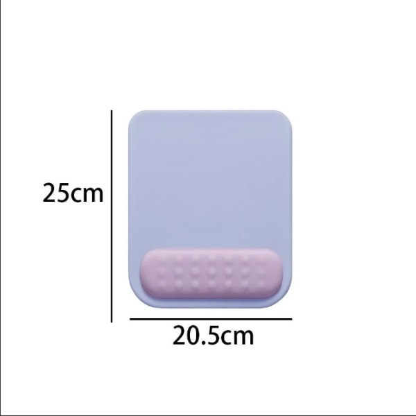 1 stk håndleddsmusematte, håndleddsbeskytter musematte musematte datamaskin musematte ultra responsiv
