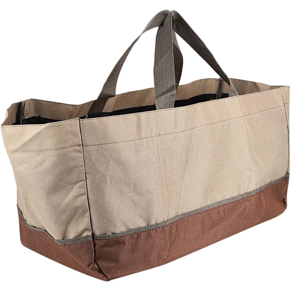 Lærred Brænde Opbevaringstaske Brænde Log Bæretaske Ekstra Stor Holdbar Tote Brænde Bæretaske Log Tote