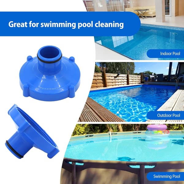 PCS Pool Slange Adapter - Poolstøvsuger - 90mm til 32mm Pool Slangeforbindelse - Pool Tilbehør - Støvsugerlader -
