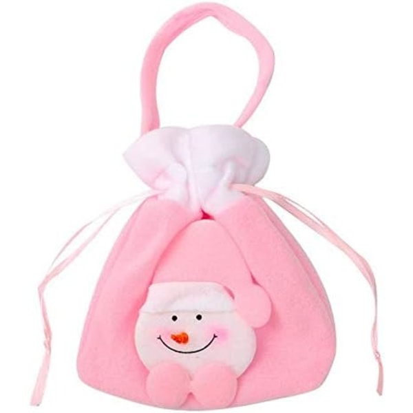 Christmas Drawstring Candy Bags Apple Bags Biscuit Bags Cute Snow