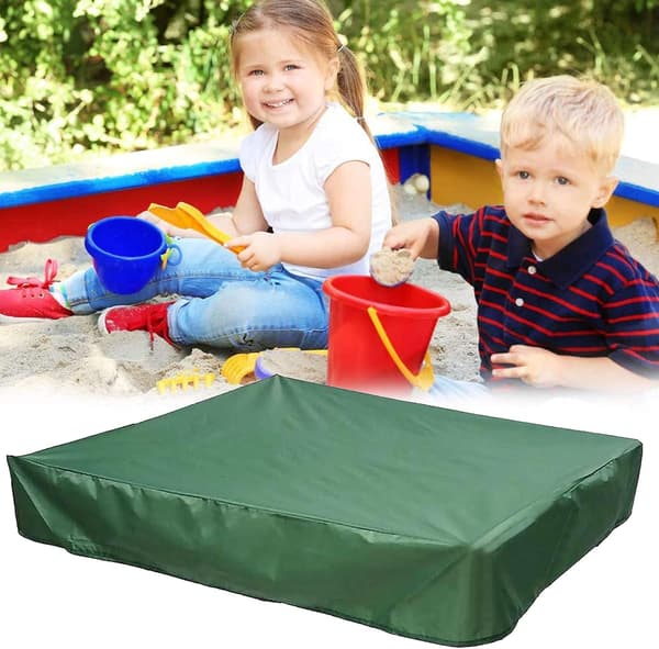 (L)Sandpit presenning, Sandpit deksel, Vanntett sandpit, Sandpit deksel