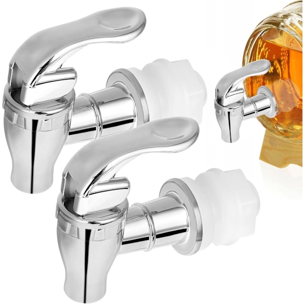 Pakke Drikkevare Dispenser Hane Vand Dispenser Udskiftning Tap til Drikkevare Dispenser Glasbeholder Kaffe Juice Drikkefontæne