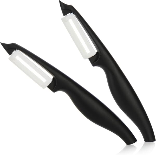 2x keraaminen hedelmä- ja vihanneskuorija