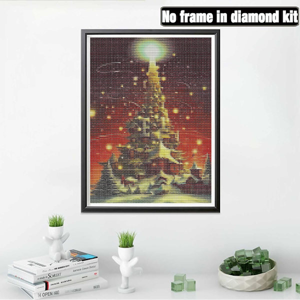 5D diamantmaleri 30x40cm juledekorasjon 51