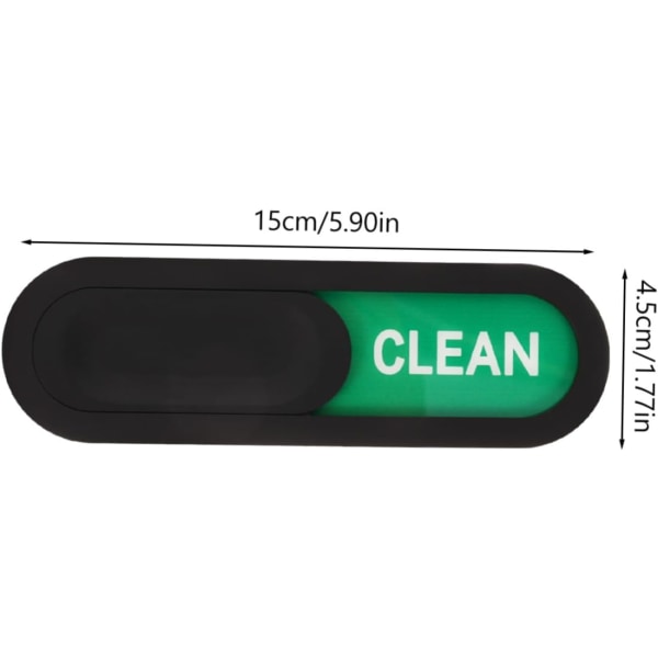Opvaskemaskine Magnetisk opslagstavle Clean Sign Opvaskemaskine Magnet Clean Sign Abdominal Cleaning Sign Ind