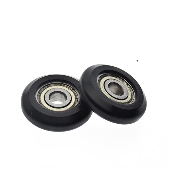 4 sett 27x6,5x5mm, møbelruller hjul skyvedører hjul for skap