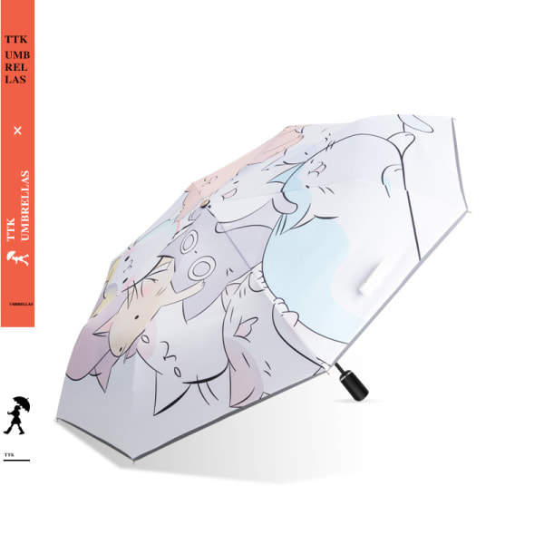 2 Lasten kokoontaitettava sateenvarjo