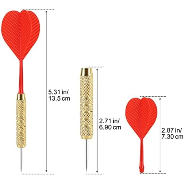 Metal Tip Dart Sæt, Darts Metal Tip Sæt, Metal Darts til Dartbræt