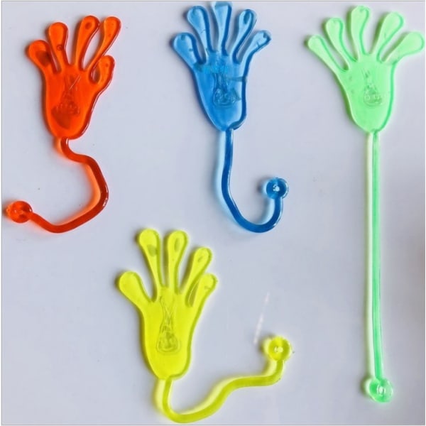 48 STK 2 tommers elastiske klebrige hender Leker Beste gave til barn Par