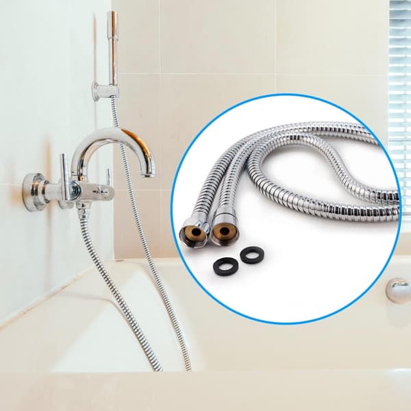 10 stycken Duschslangpackningar, Vattenrörspackningar, Gummislangpackningar, Duschmunstyckepackningar, Duschslangtillbehör Märke: CWPFVQA 3.4 3.4 av 5 s
