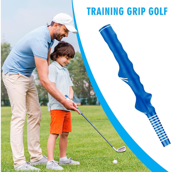 Golf Träningsgrepp Högerhänt Svinggrepp Träningshjälpmedel för Män Klubbtillbehör
