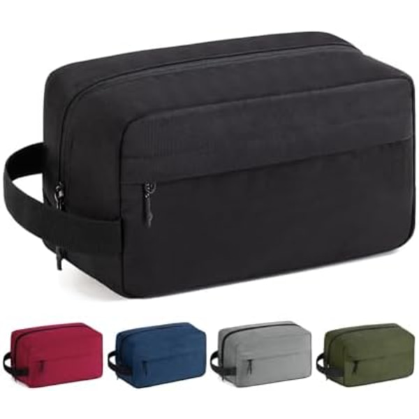 Reisetoalettsak for menn - Stor toalettsak Vannresistent Hengende Dopp Kit Reiseveske for toalettsaker