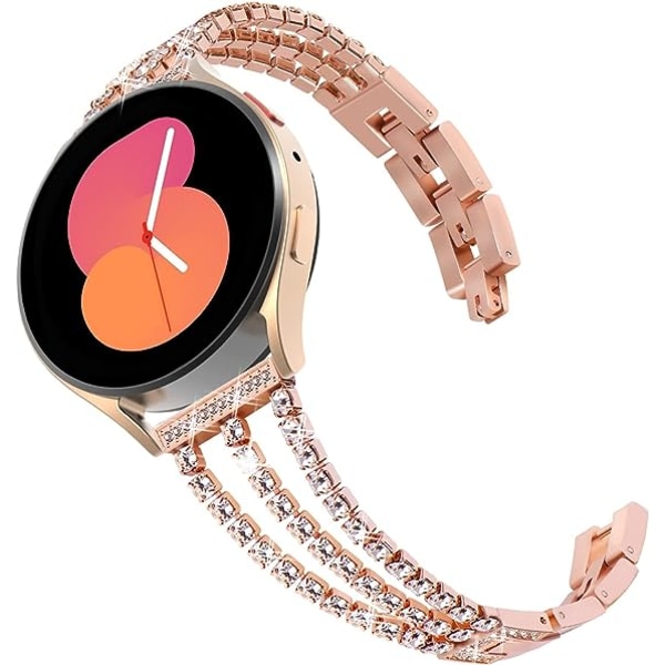 Yhteensopiva Samsung Galaxy Watch 4 -rannekkeen kanssa, 40 mm ja 44 mm, 20 mm