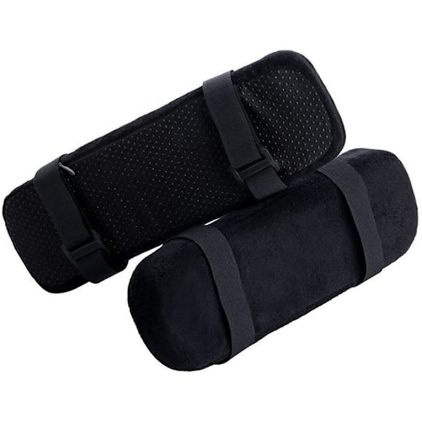 Ergonomiska Armstödskuddar för Kontorsstol - Memory Foam - Skydd för Armbågar